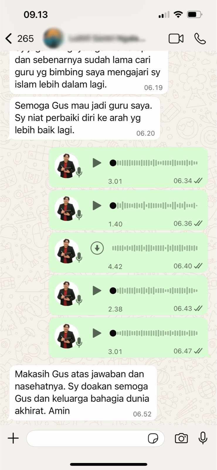 Testimoni 13